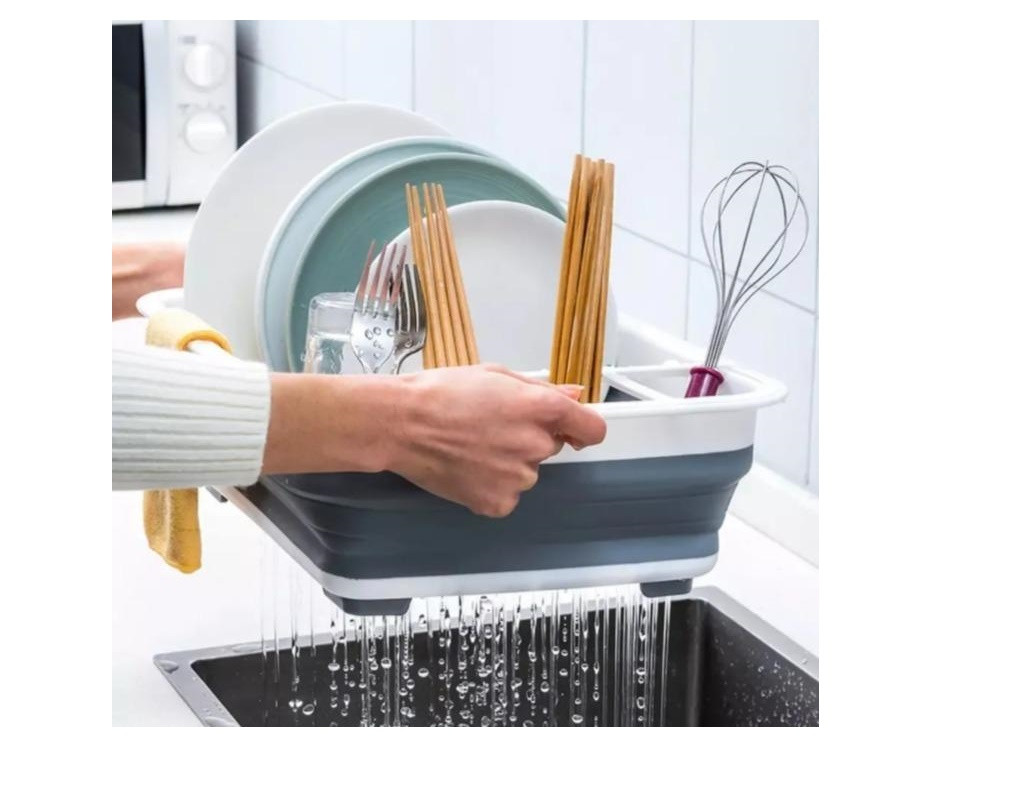 Miniatura 3 de Escurridor de platos plegable